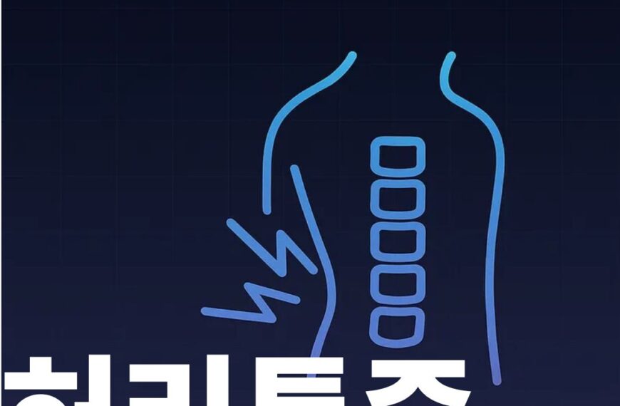 허리통증표지사진