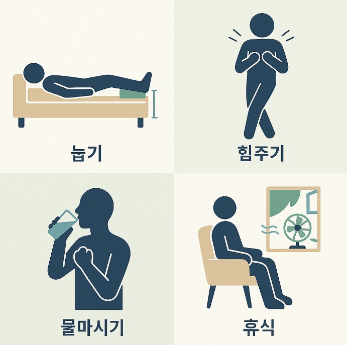 기립성저혈압에 할 수 있는 대처법의 이미지