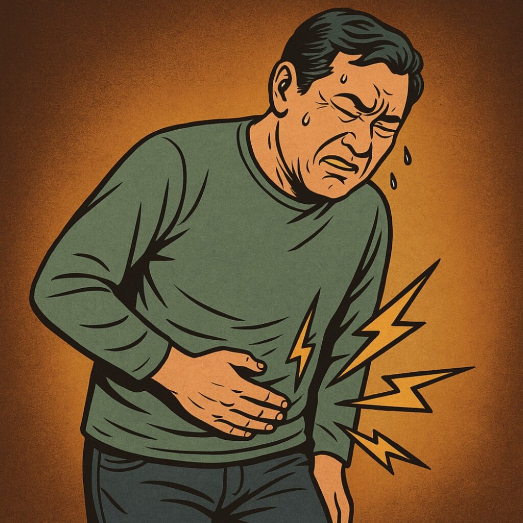 맹장염대문사진