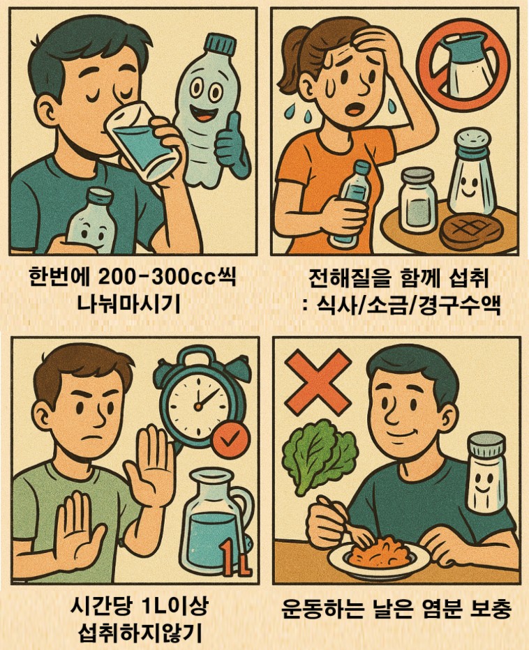 물중독을 예방하는 방법 4가지 이미지