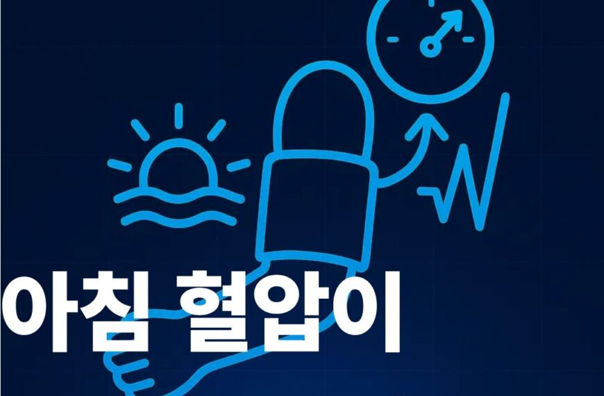 아침혈압이 높을때 썸네일