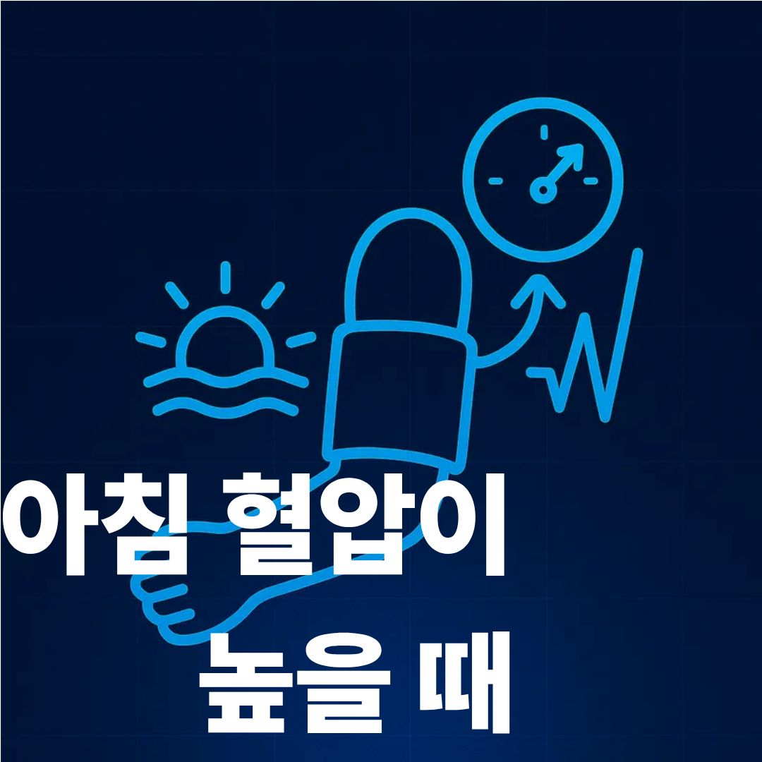 아침혈압이 높을때 썸네일