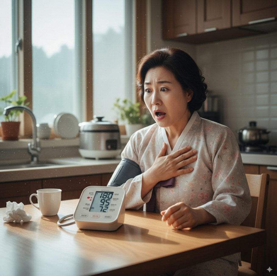 아침고혈압 대문사진