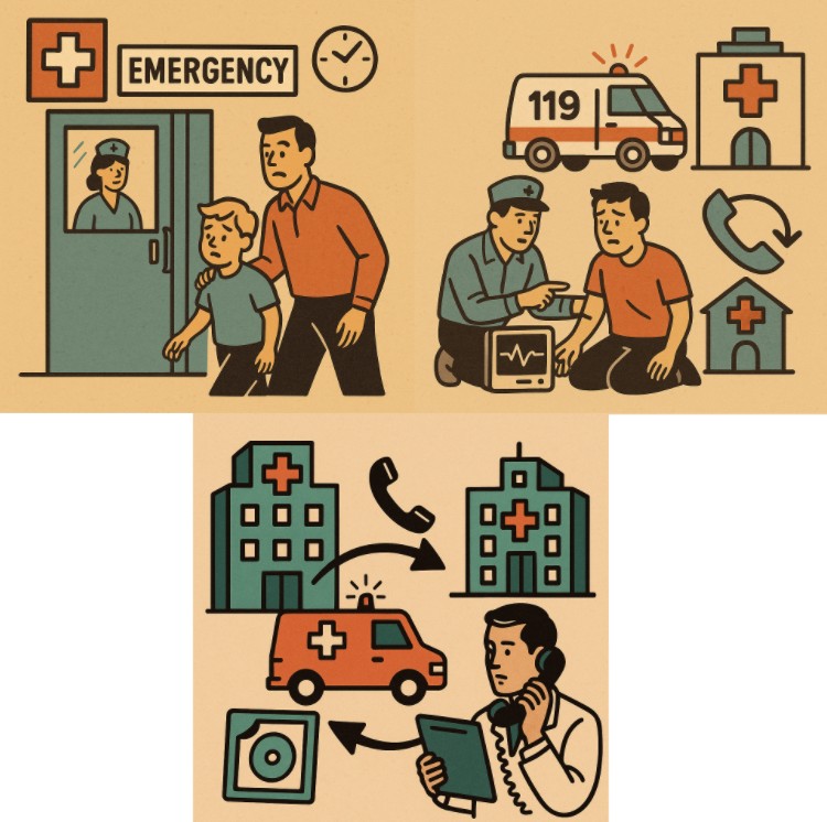 응급실내원방법 이미지