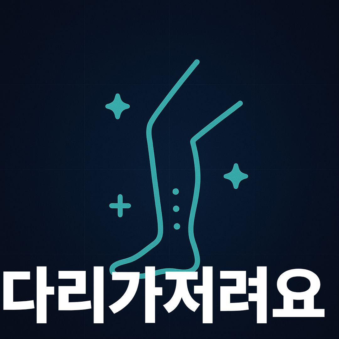 다리가저려요 썸네일이미지